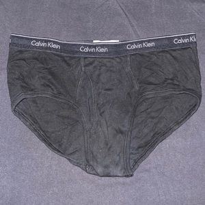Black Calvin Briefs